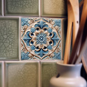 Carreau Indigo Azulejo Bleu Portugais Lisbonne Décor