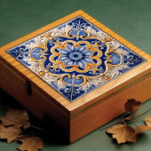 Carreau Indigo Azulejo Bleu Portugais Lisbonne Décor