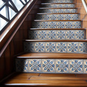 Carreau Indigo Azulejo Bleu Portugais Lisbonne Décor