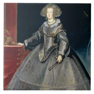 Carreau Infanta Maria Theresa (1638-83) c.1646 (l'huile