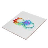 Carreau Infinity avec Rainbow Jellyfish (Côté)