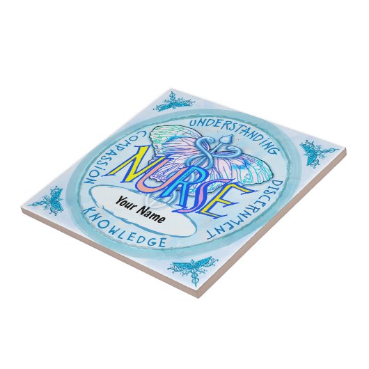 Carreau Infirmière à papillon (Côté)