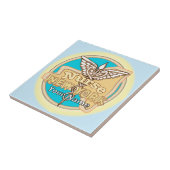 Carreau Infirmière de New York Caduceus Tile (Côté)