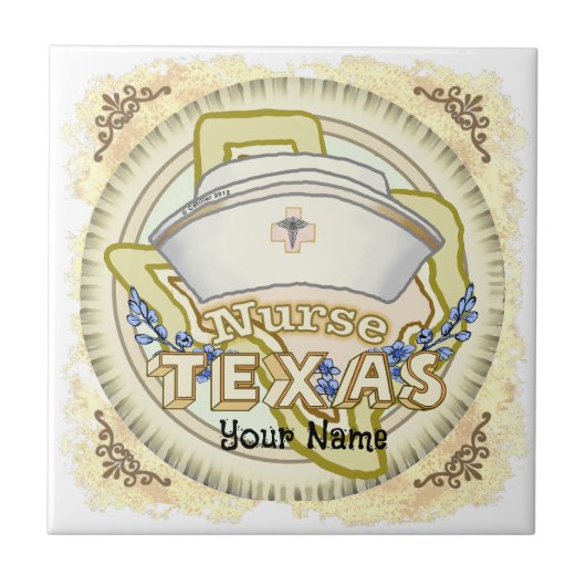 Carreau Infirmière du Texas (Devant)