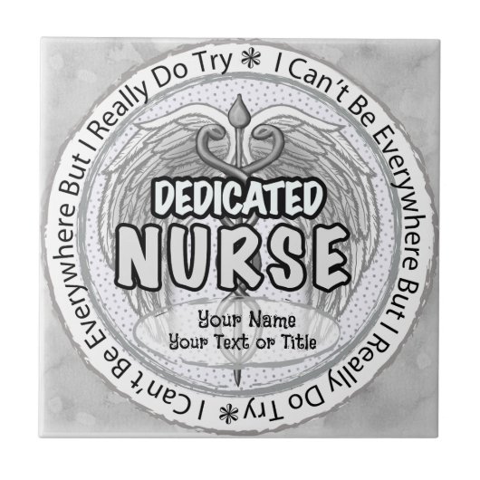 Carreau Infirmière partout (Devant)