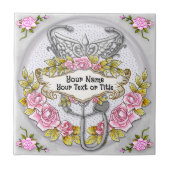 Carreau Infirmière stéthoscope caducée (Devant)