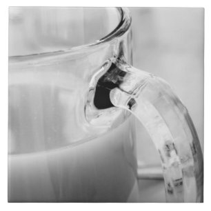 Carreau Infrarouge, Noir & Blanc, tasse, verre, café,