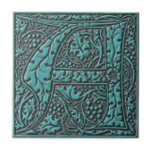 Carreau Initiale A de monogramme (Devant)