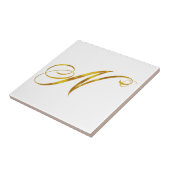 Carreau Initiale faite sur commande de monogrammes de (Côté)
