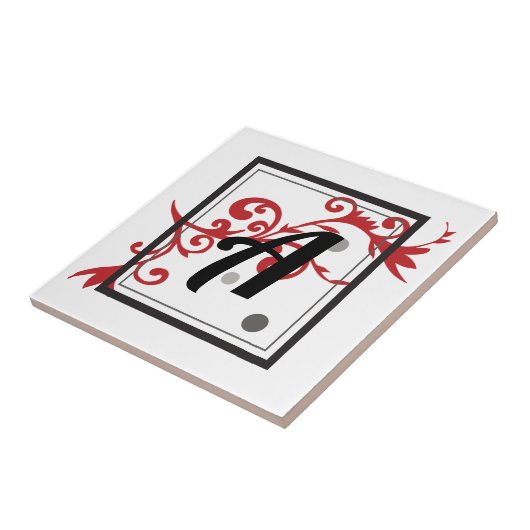 Carreau Initiale personnalisée (Côté)