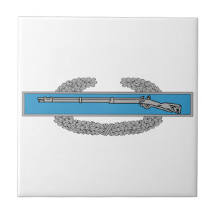 Carreau Insigne de l'Infanteur de combat CIB Armée Vétéran