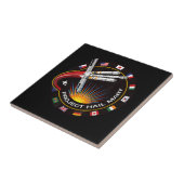 Carreau Insigne de mission spatiale (Côté)