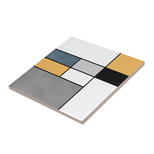 Carreau Inspiration mondrienne (Côté)