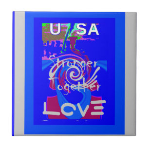 Carreau Inspiration USA Nous sommes plus forts ensemble av