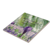 Carreau Inspirationnel Dieu aime chacun de nous Citer (Côté)