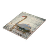 Carreau Inspirations de la nature Elegant Swan (Côté)