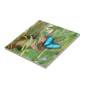 Carreau Inspirations de la Nature Papillon Bleu Clair (Côté)