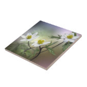 Carreau Inspirations naturelles Fleurs blanches délicates (Côté)