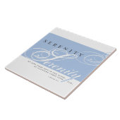 Carreau Inspirez la tuile de sérénité (Côté)