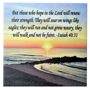 CARREAU INSPIRING ISAIAH 40:31