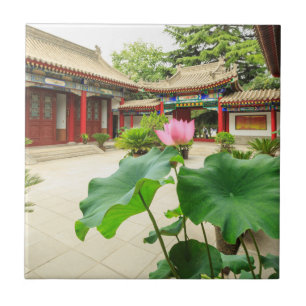 Carreau Intérieur de la pagode de Chine