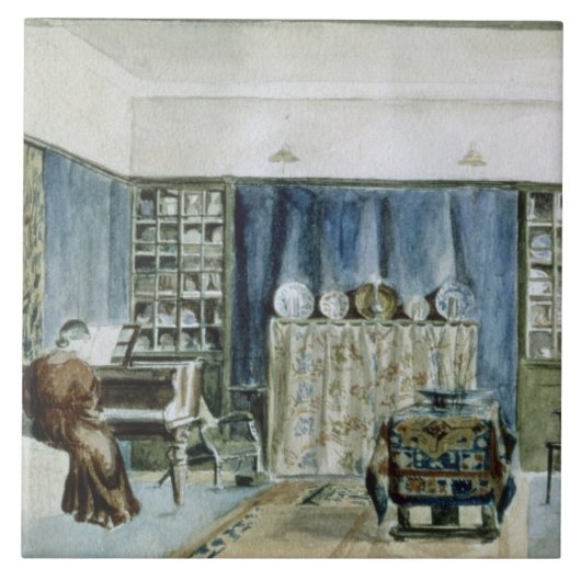 Carreau Intérieur de manoir de Kelmscott (la semaine sur (Devant)