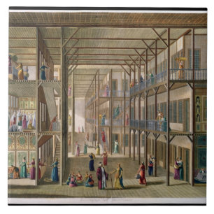 Carreau Intérieur du harem du grand seigneur de Constan
