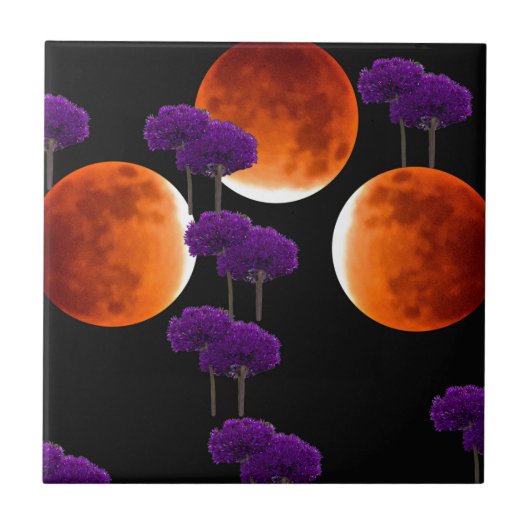 Carreau Intrusion violette (Devant)