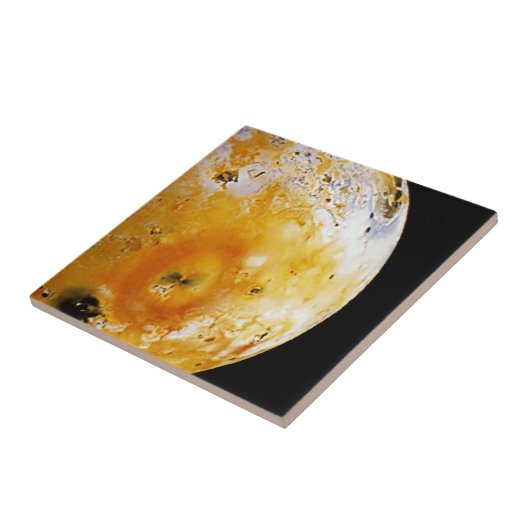 Carreau Io de la lune de Jupiter (Côté)