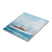 Carreau Iolanda Steam Yacht 1909 (Côté)