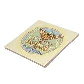 Carreau Iowa Nurse Caduceus Tile (Côté)