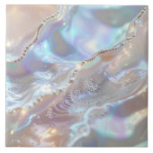 Carreau Iridescent Mother of Pearl Abstract ID1173b (Devant)