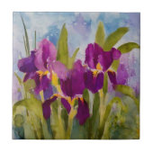 Carreau Iris à l'alcool (Devant)