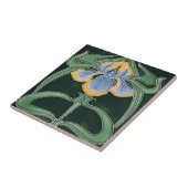 Carreau - Iris Art Nouveau (Côté)