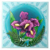 Carreau Iris de Dewdrop (Devant)