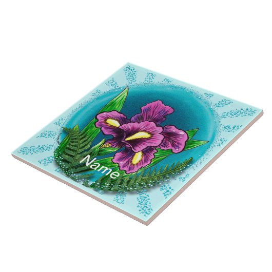 Carreau Iris de Dewdrop (Côté)