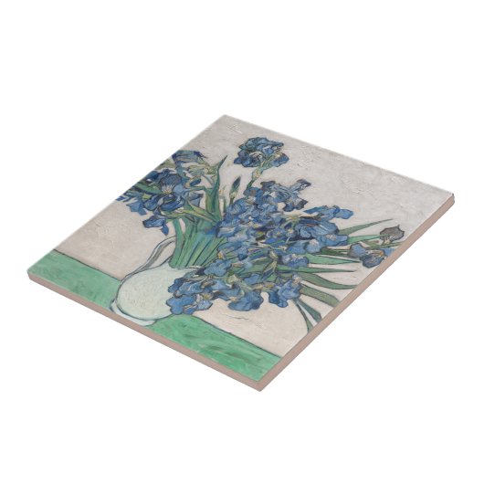 Carreau Iris de Vincent van Gogh |, 1890 (Côté)