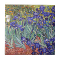 Iris de Vincent van Gogh peignant la copie d'art