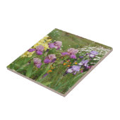 Carreau Iris iris fleurs fleuris Cottage Jardin Anniversai (Côté)