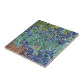 Carreau Iris par Vincent van Gogh (Côté)