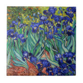 Carreau Irises par Vincent van Gogh (Devant)