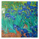 Carreau Irises, Vincent van Gogh<br><div class="desc">Vincent Willem van Gogh (30 mars 1853 - 29 juillet 1890) était un peintre post-impressionniste hollandais qui est l'une des figures les plus célèbres et influentes de l'histoire de l'art occidental. En un peu plus de dix ans, il a créé environ 2100 oeuvres, dont environ 860 peintures à l'huile, dont...</div>