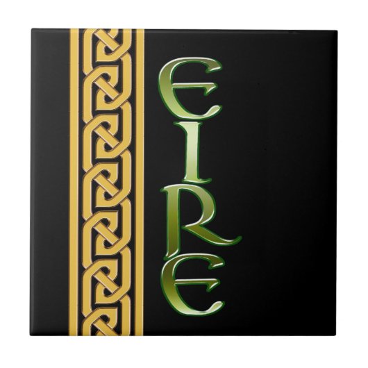 Carreau Irlandais noir (Devant)