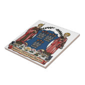 Carreau Irlande Dublin ville antique cime (Côté)