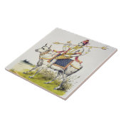 Carreau Ishana ou Shiva, gravé par C. de Motte (1785-183 (Côté)