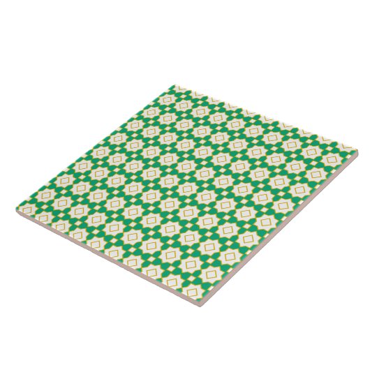 Carreau Islamic geometric pattern tile (Côté)