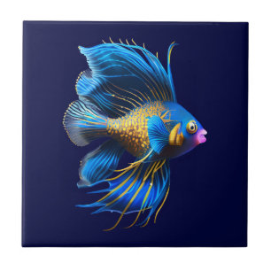 Carreau Island reef Gold bleu mandarin poisson plage mer