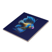 Carreau Island reef Gold bleu mandarin poisson plage mer (Côté)