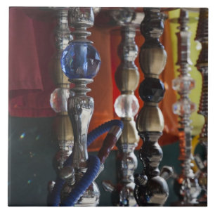 Carreau Israël, Tel Aviv, Jaffa, tuyaux d'eau de sheesha