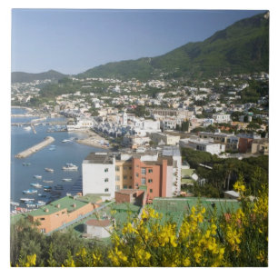 Carreau ITALIE, Campanie, (Baie de Naples), ISCHIA, LACCO
